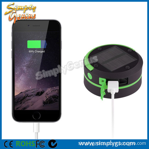 4.5V 50mah elastic mini solar powered led light with smart chip